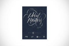 #PrintMatters Event Poster - Austin, TX